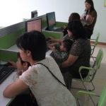 前进街家庭综合服务中心新广州人电脑增能第五期培训