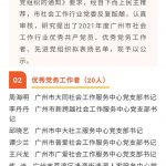 【党团文化】祝贺风向标社工中心党支部两位党员在建党百年华诞之际荣获“优秀党务工作者”称号