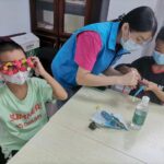 白云区妇联送课下基层活动——创意眼镜DIY活动